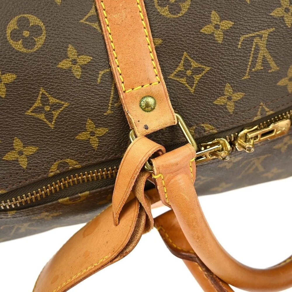BUYIT LOUIS VUITTON KEEPALL 55 TRAVEL HANDBAG MONOGRAM M41424 MI873 YQ05569 - Picture 4 of 14